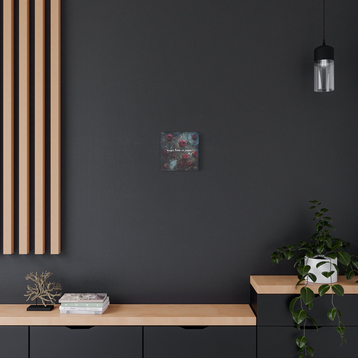 Magic Lives in Pages - Acotar Canvas Wall Art