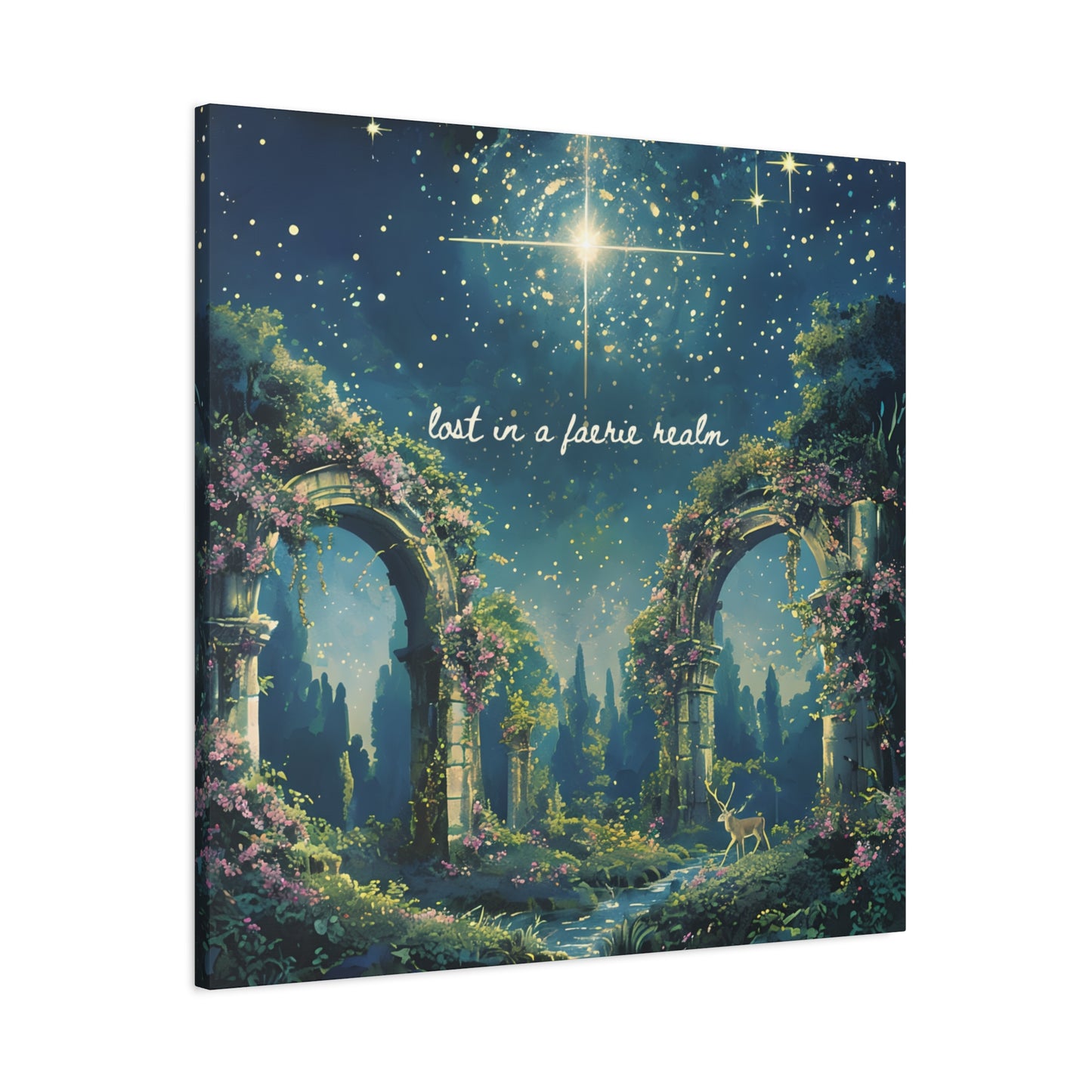 Lost in a Faerie Realm - Spring Court Wall Art Print
