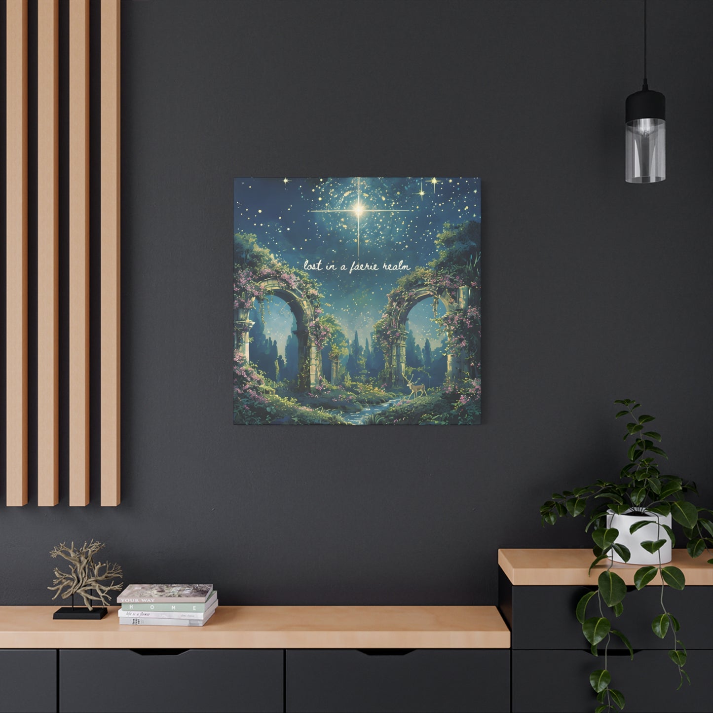 Lost in a Faerie Realm - Spring Court Wall Art Print