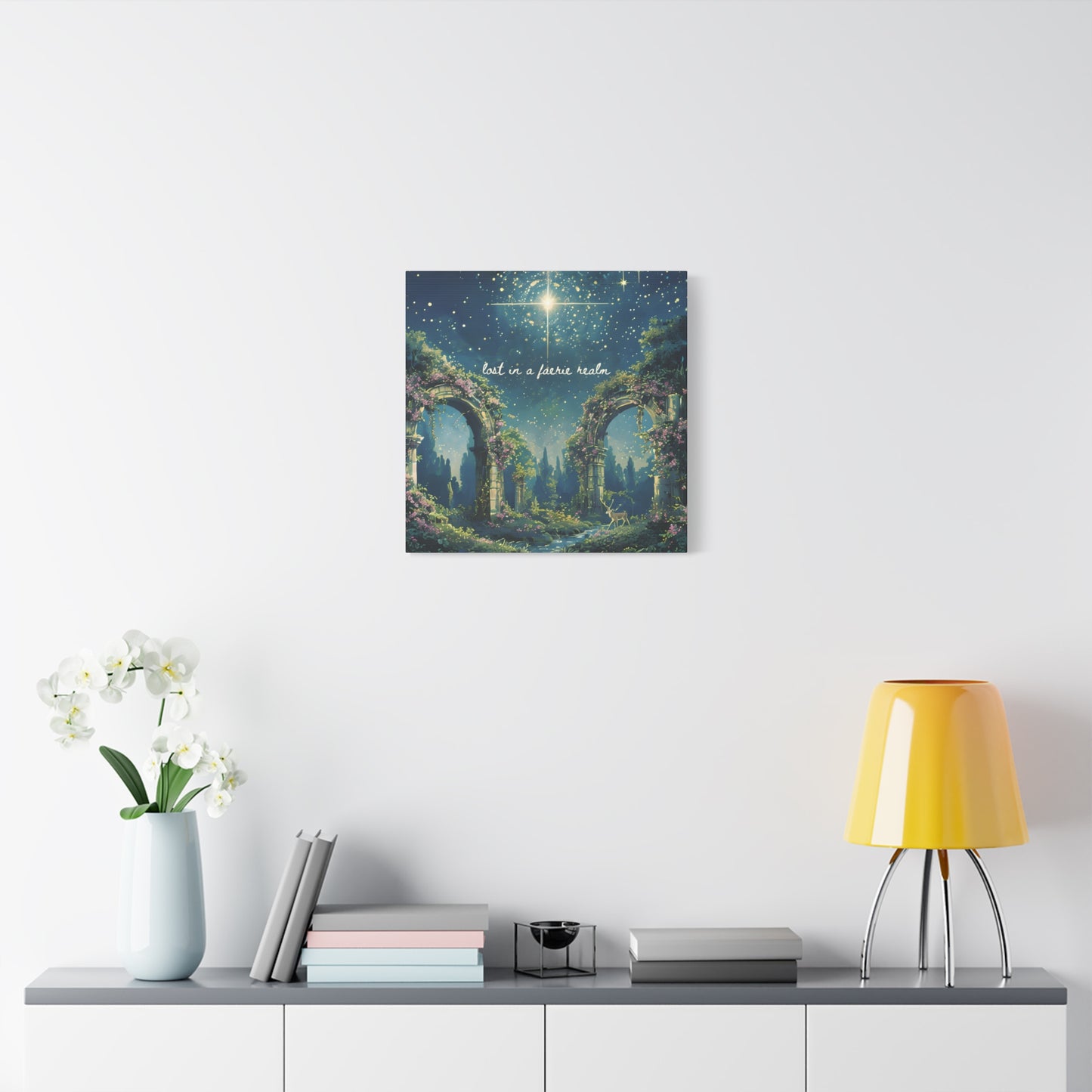 Lost in a Faerie Realm - Spring Court Wall Art Print