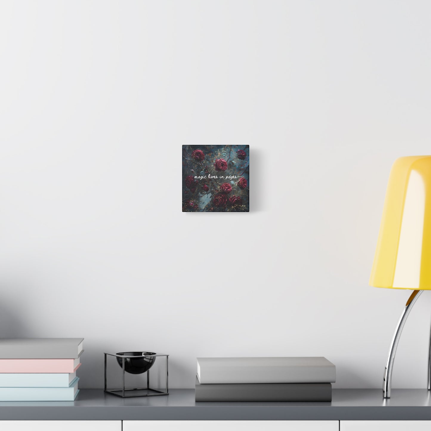 Magic Lives in Pages - Acotar Canvas Wall Art