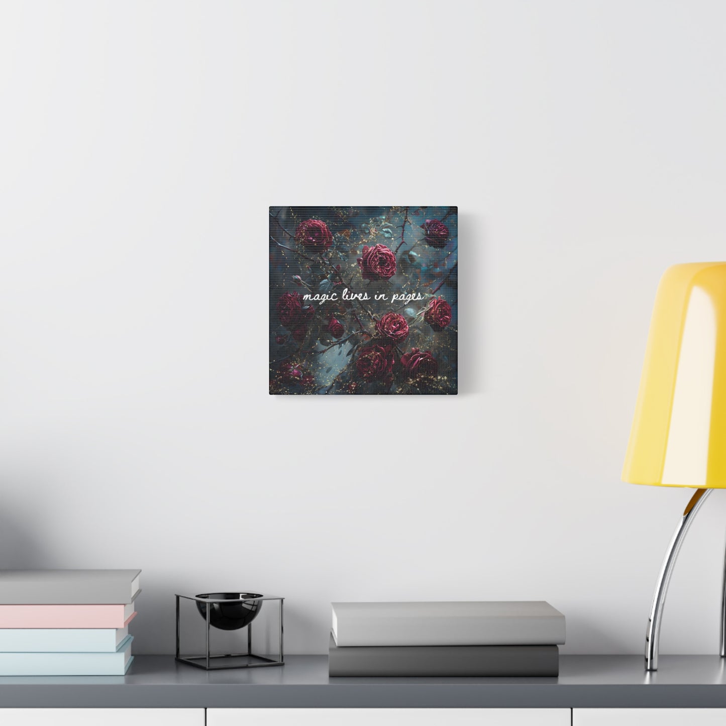 Magic Lives in Pages - Acotar Canvas Wall Art
