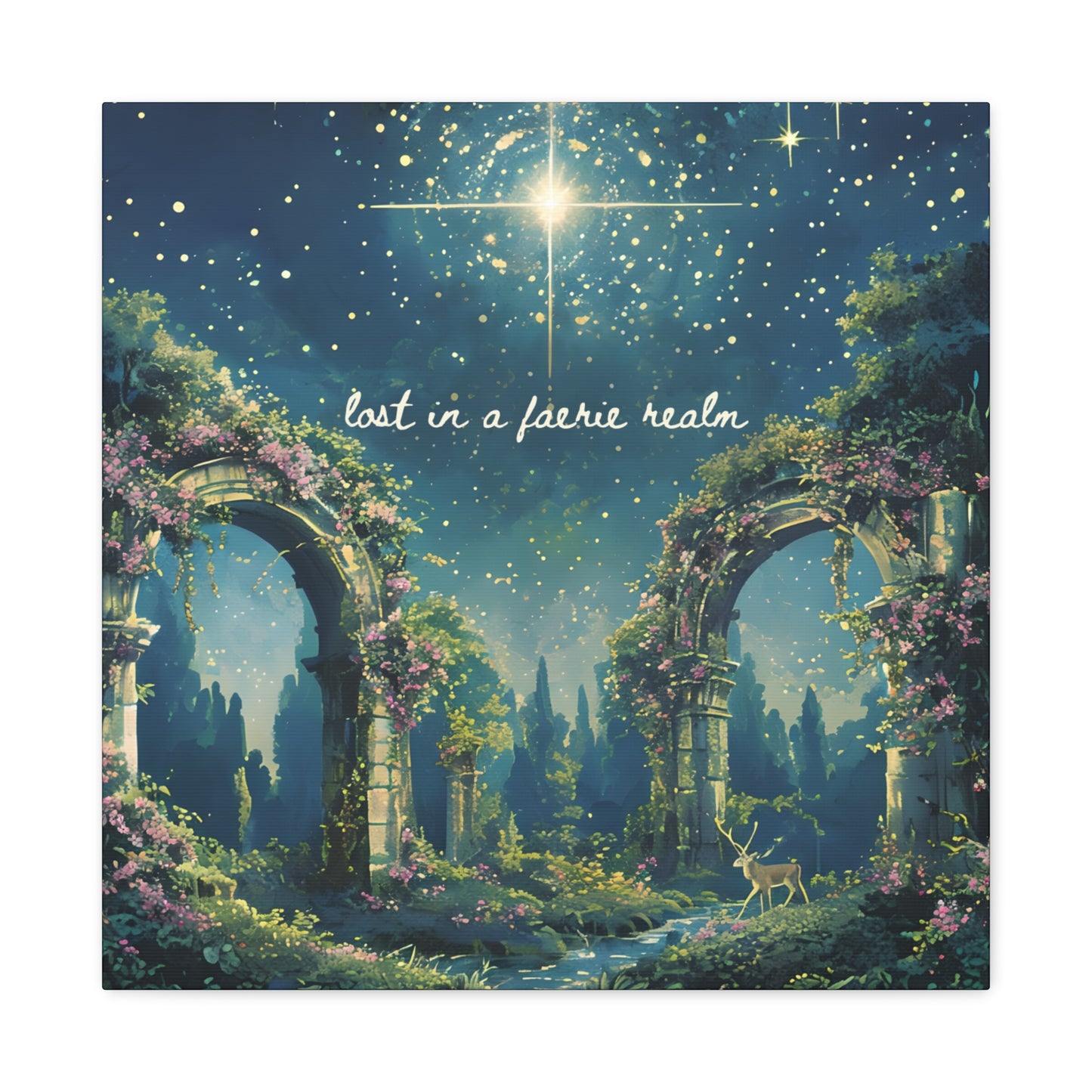 Lost in a Faerie Realm - Spring Court Wall Art Print