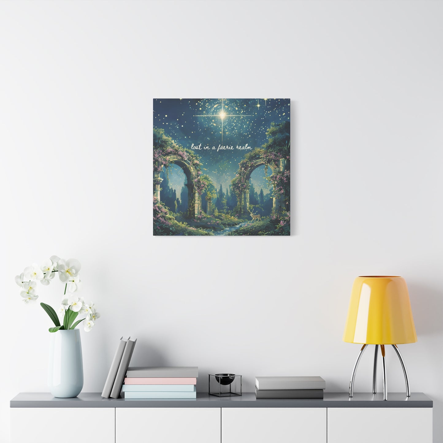 Lost in a Faerie Realm - Spring Court Wall Art Print