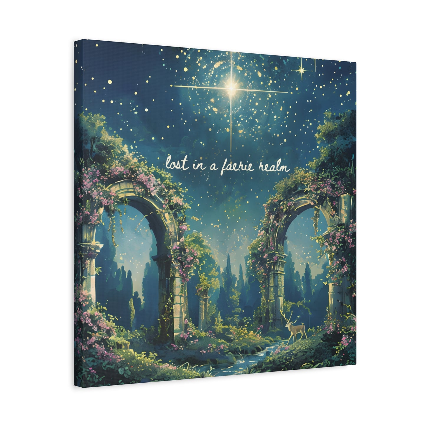 Lost in a Faerie Realm - Spring Court Wall Art Print