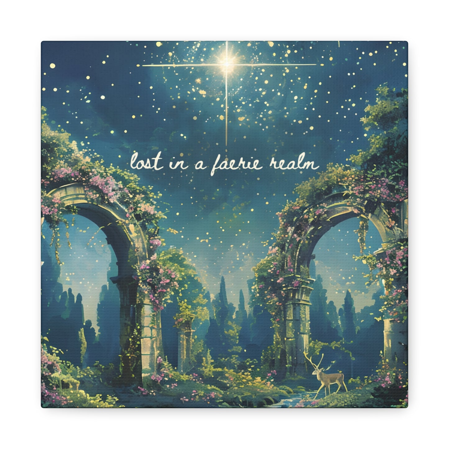 Lost in a Faerie Realm - Spring Court Wall Art Print