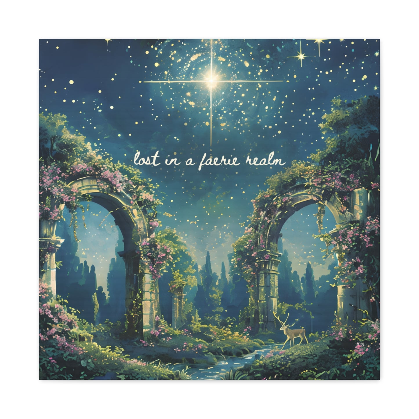Lost in a Faerie Realm - Spring Court Wall Art Print