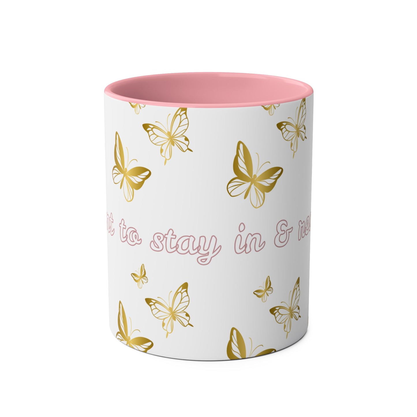 Want to Stay in & Read? Mug - Cozy Reader Gifts