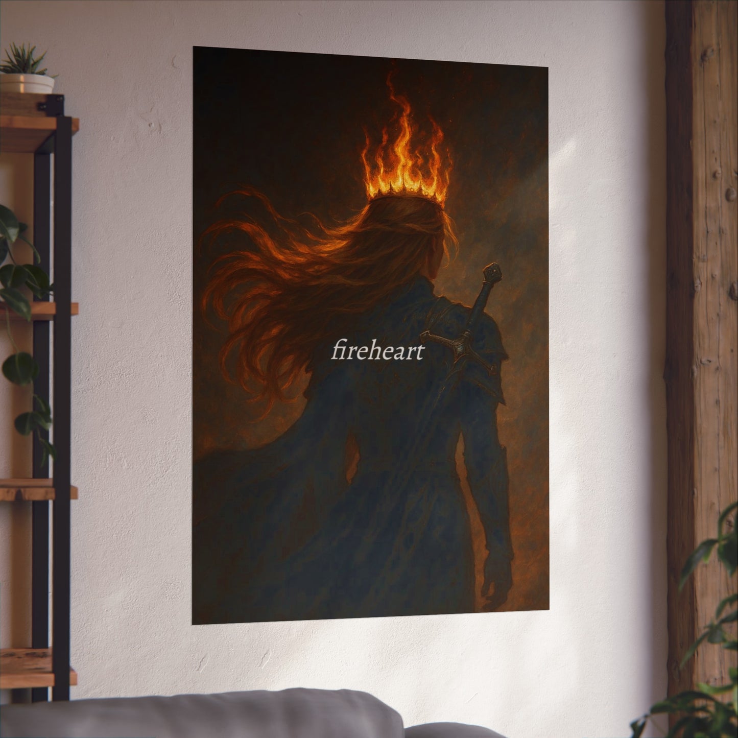 Aelin Fireheart Romantasy Poster