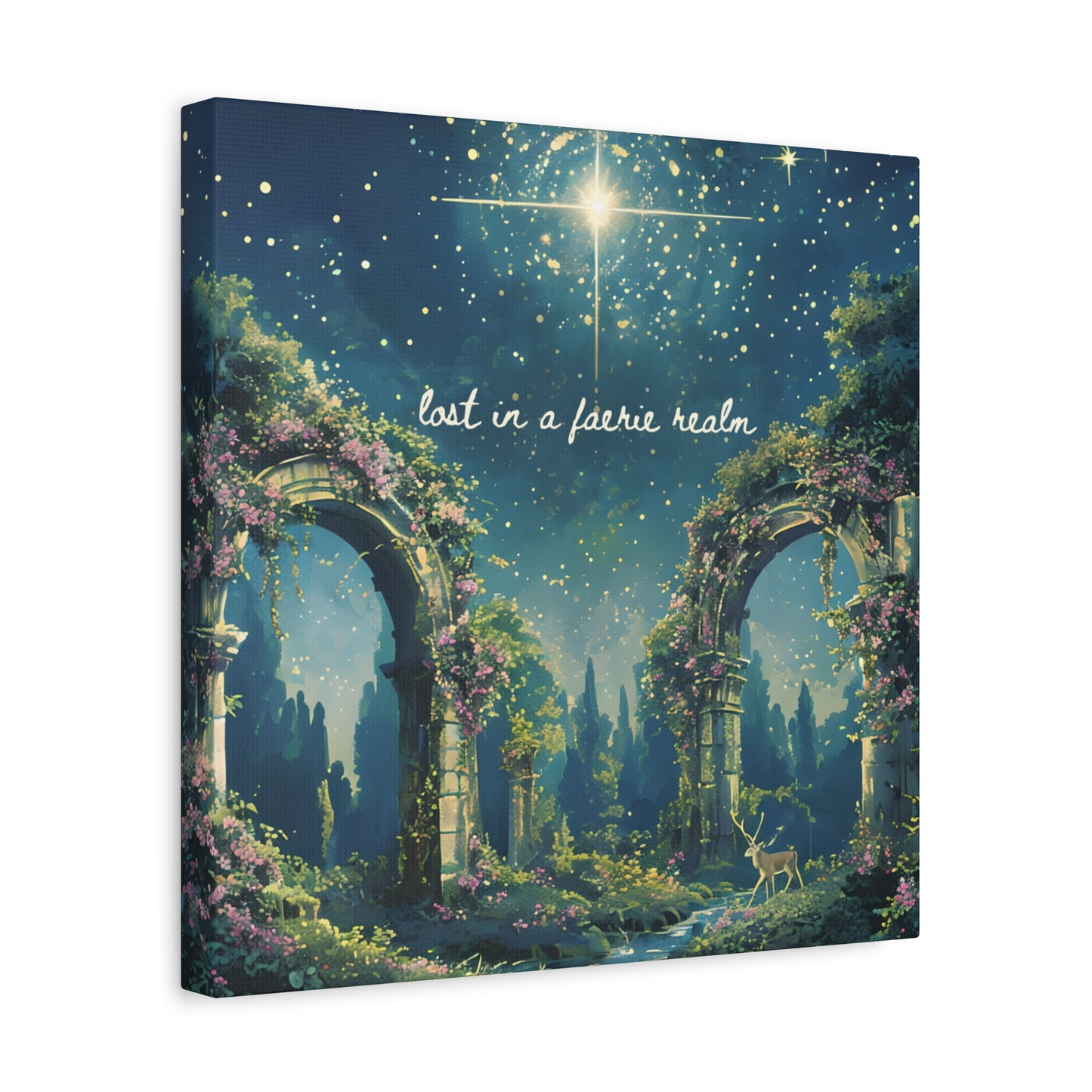 Lost in a Faerie Realm - Spring Court Wall Art Print