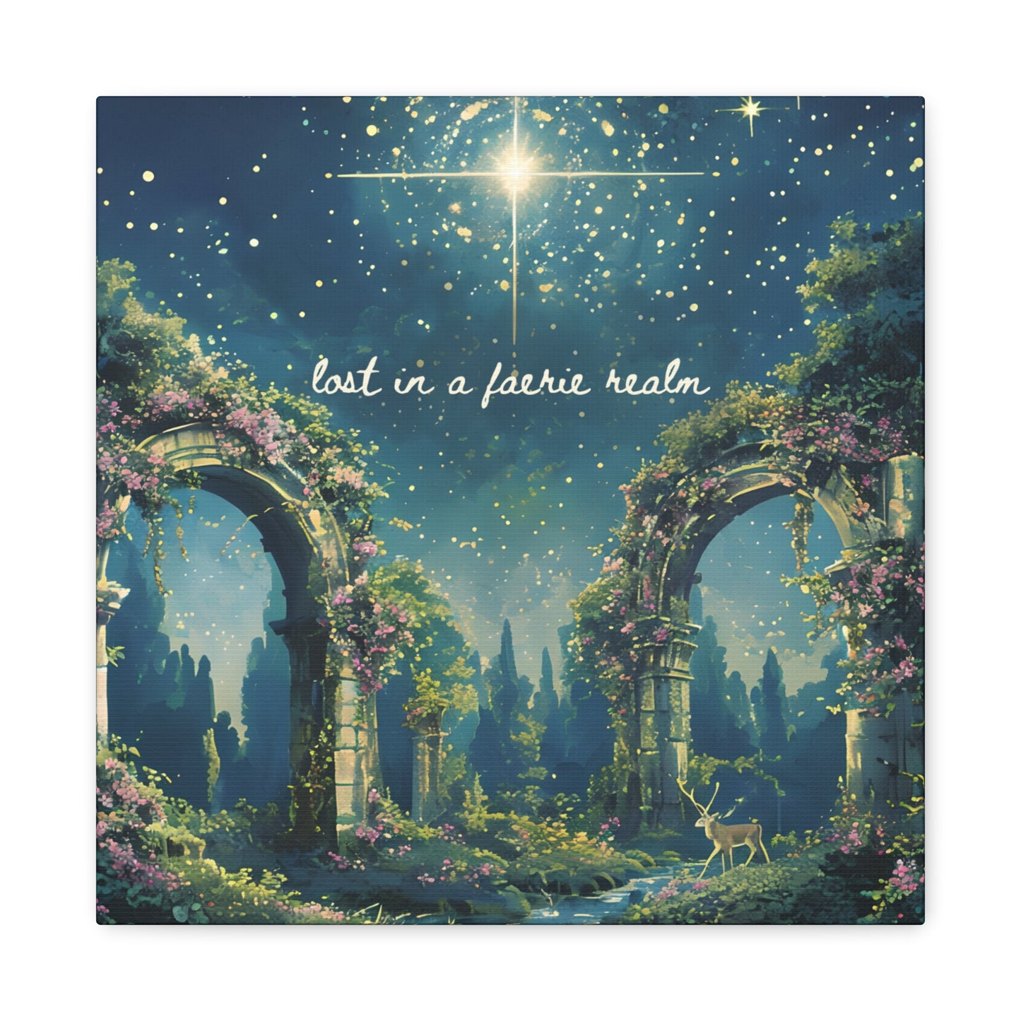 Lost in a Faerie Realm - Spring Court Wall Art Print