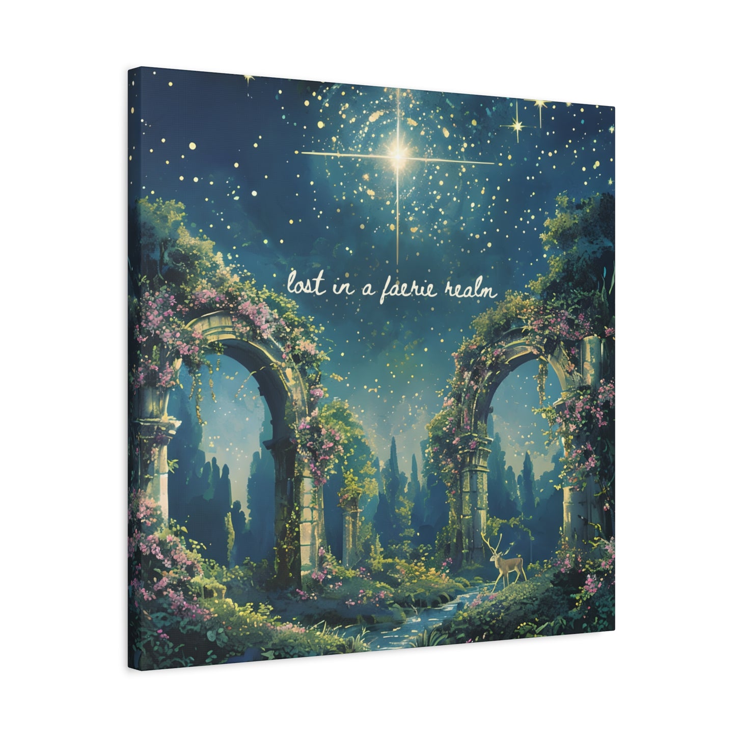 Lost in a Faerie Realm - Spring Court Wall Art Print