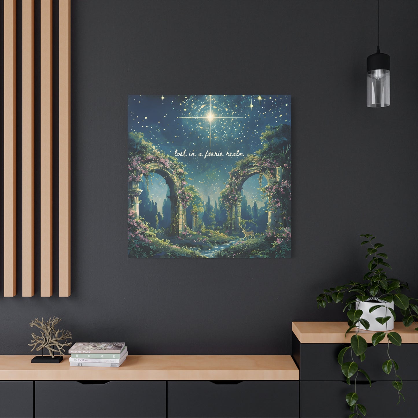 Lost in a Faerie Realm - Spring Court Wall Art Print