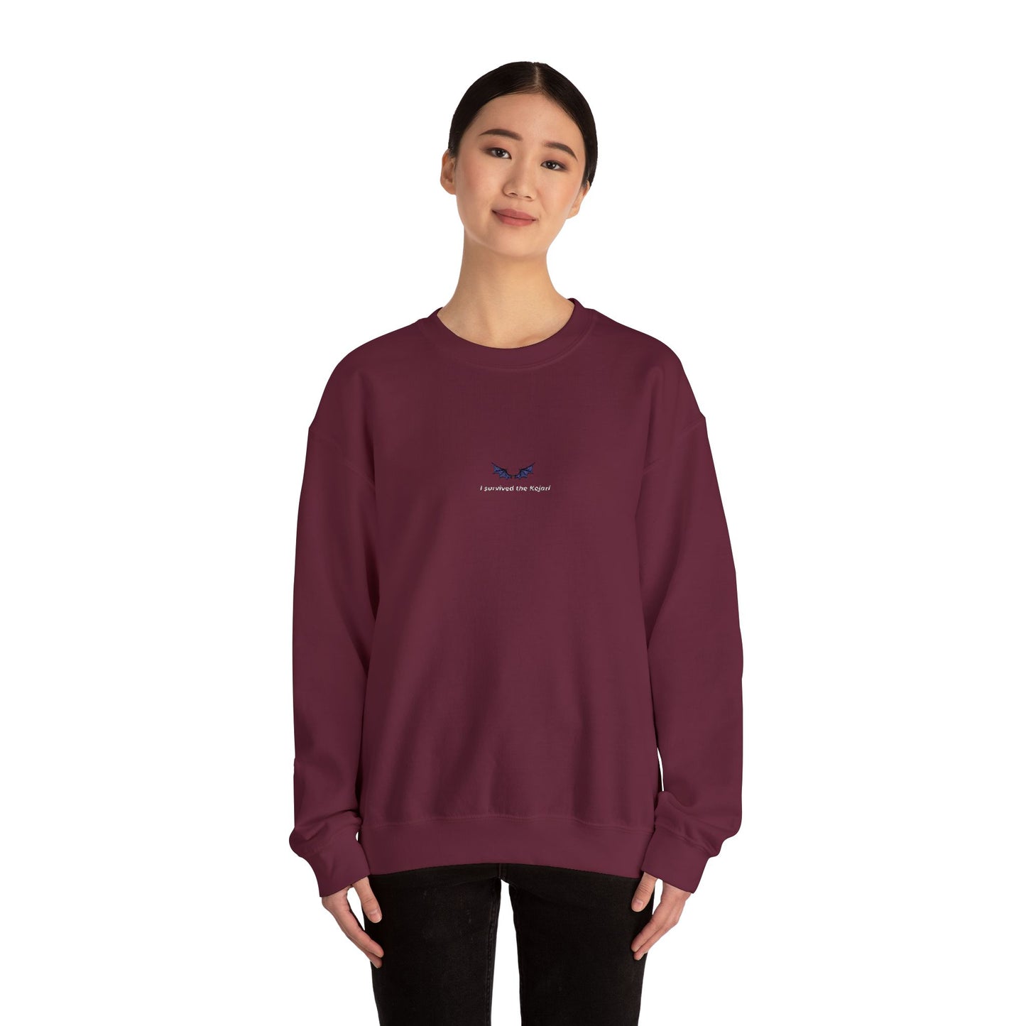Embroidered "I Survived the Kejari" Sweatshirt - Gift for Book Lovers