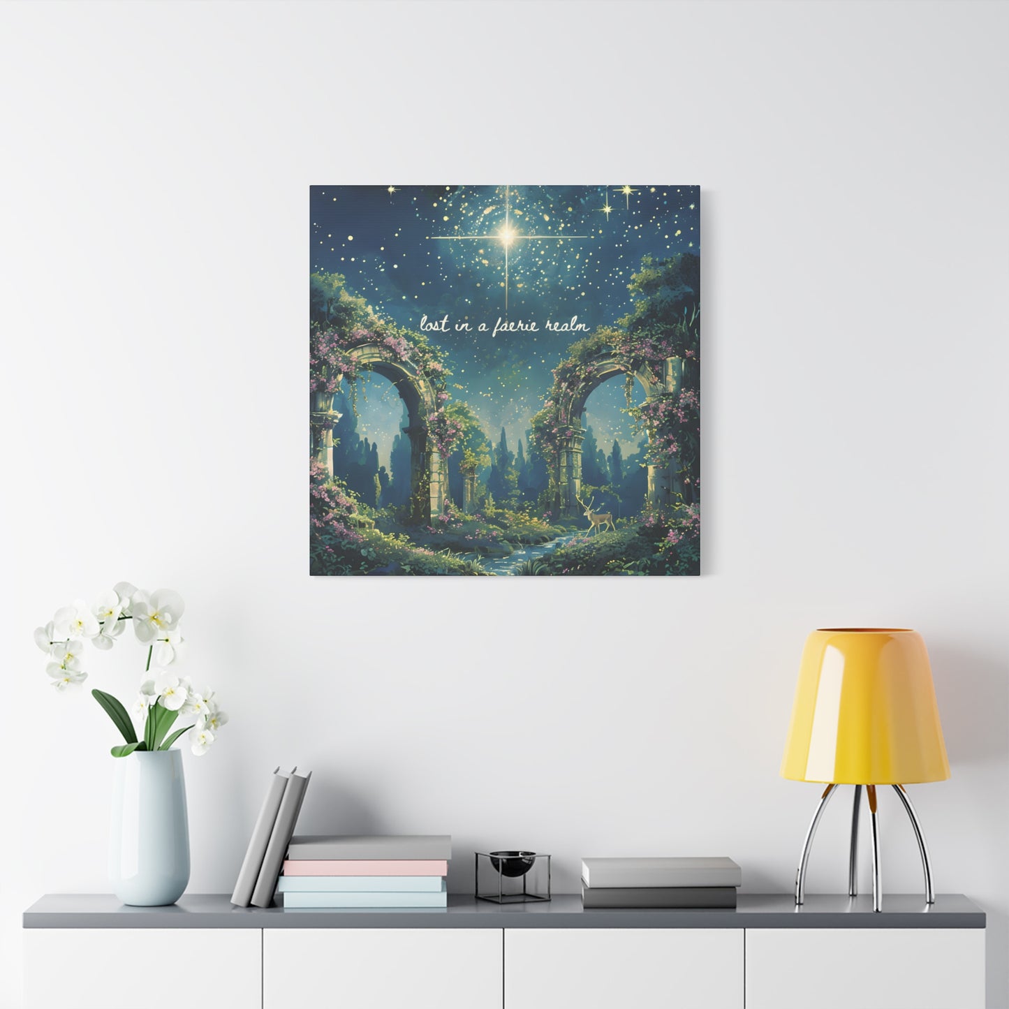 Lost in a Faerie Realm - Spring Court Wall Art Print