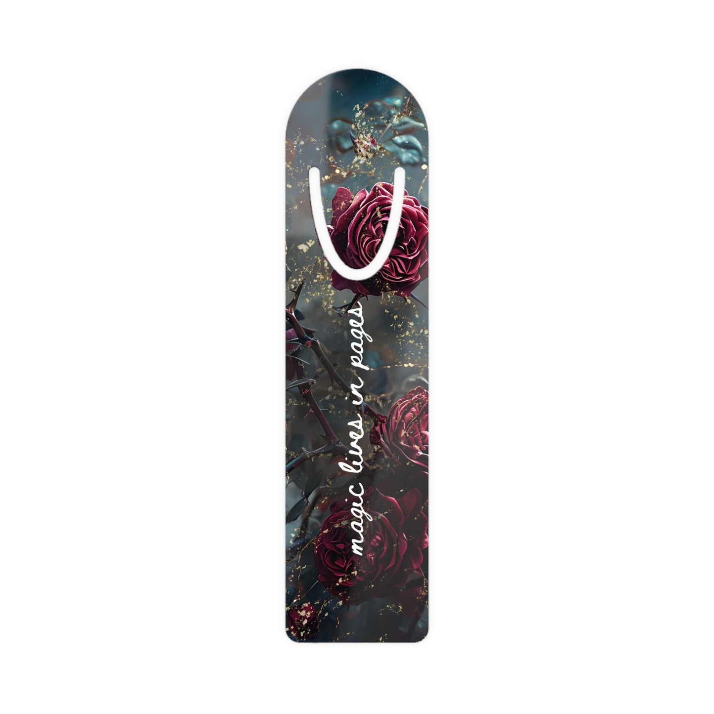 Magic Lives in Pages Bookmark - Bookish Gift for Readers
