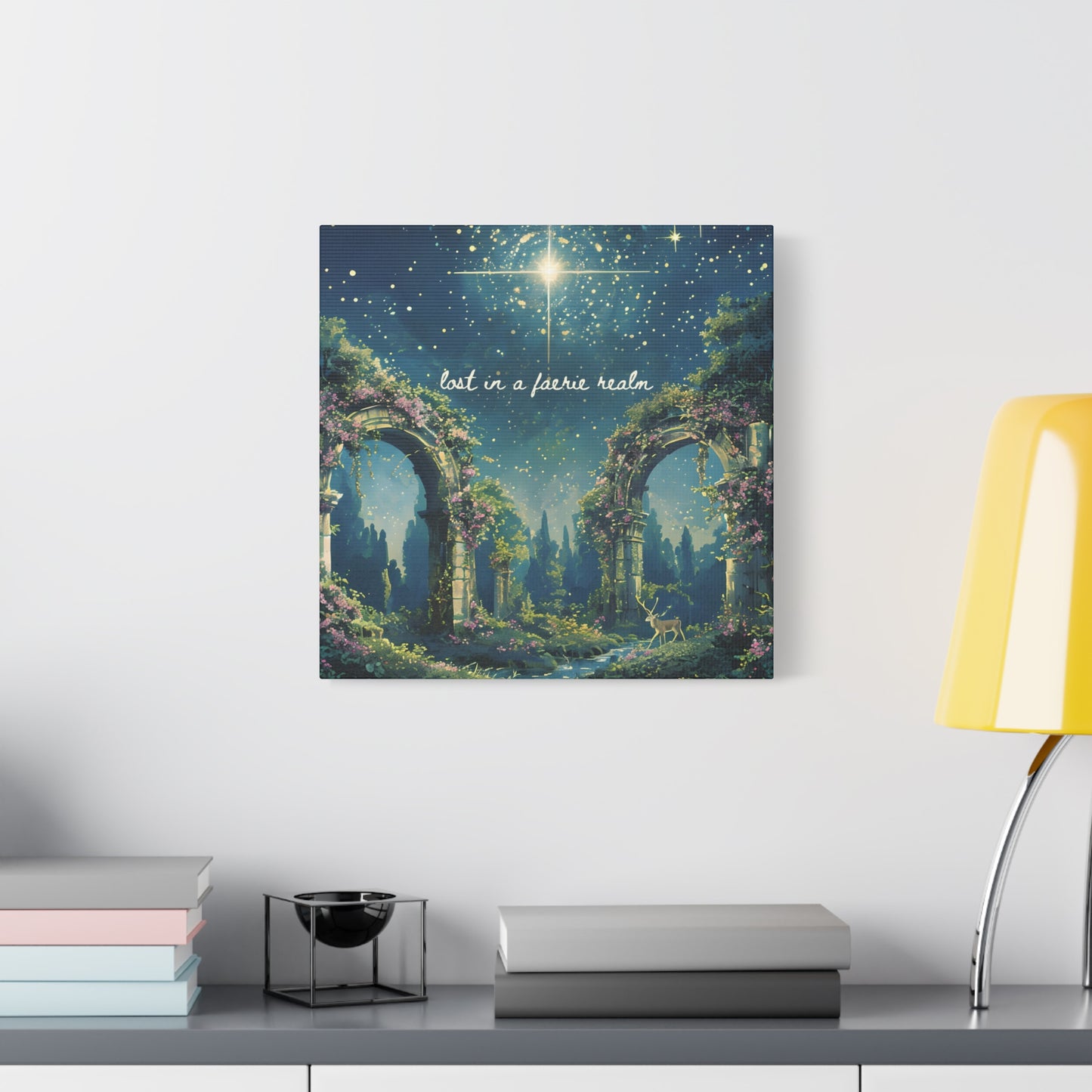Lost in a Faerie Realm - Spring Court Wall Art Print