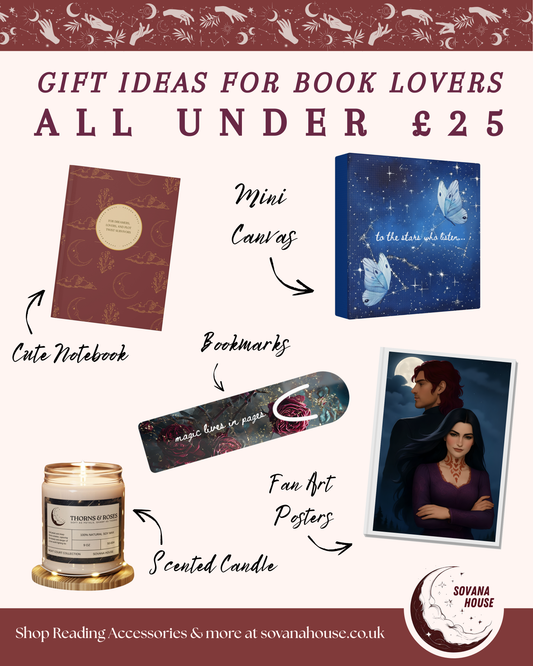 Beautiful Bookish Gifts Under £25