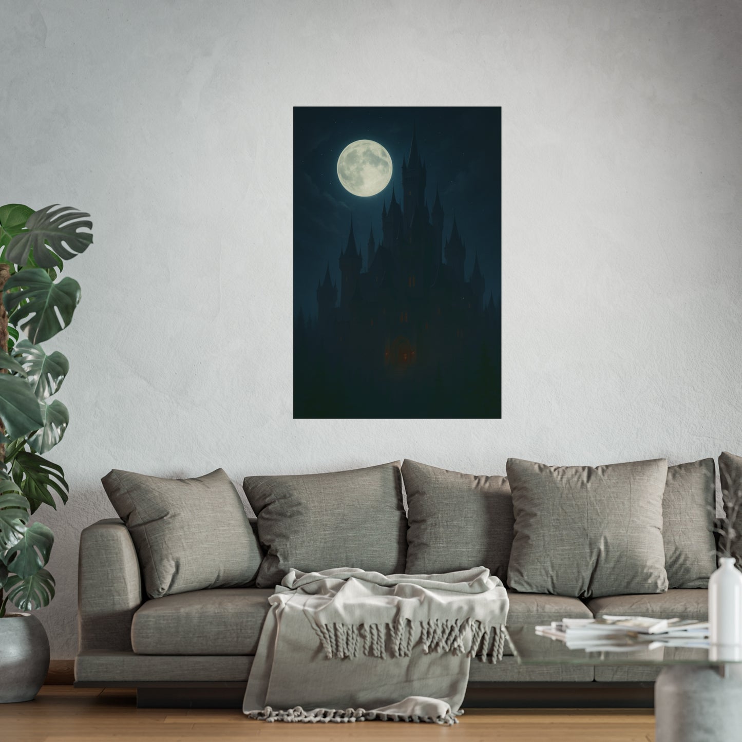 The Nightborn Castle – Gothic Vampire Wall Art from Crowns of Nyaxia