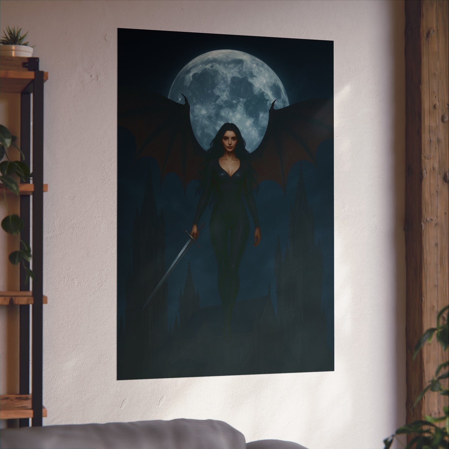 Oraya – Vampire Art Print from The Serpent & the Wings of Night