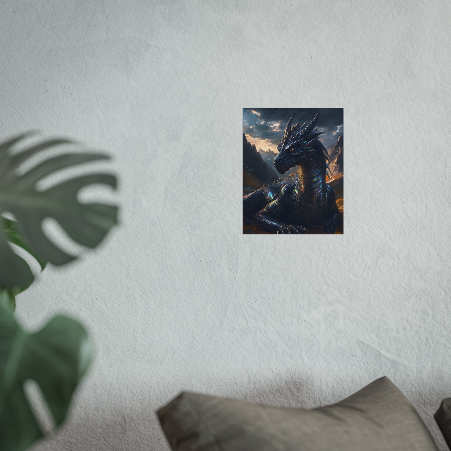 Onyx Storm Fan Art Poster - Reading Corner Decor