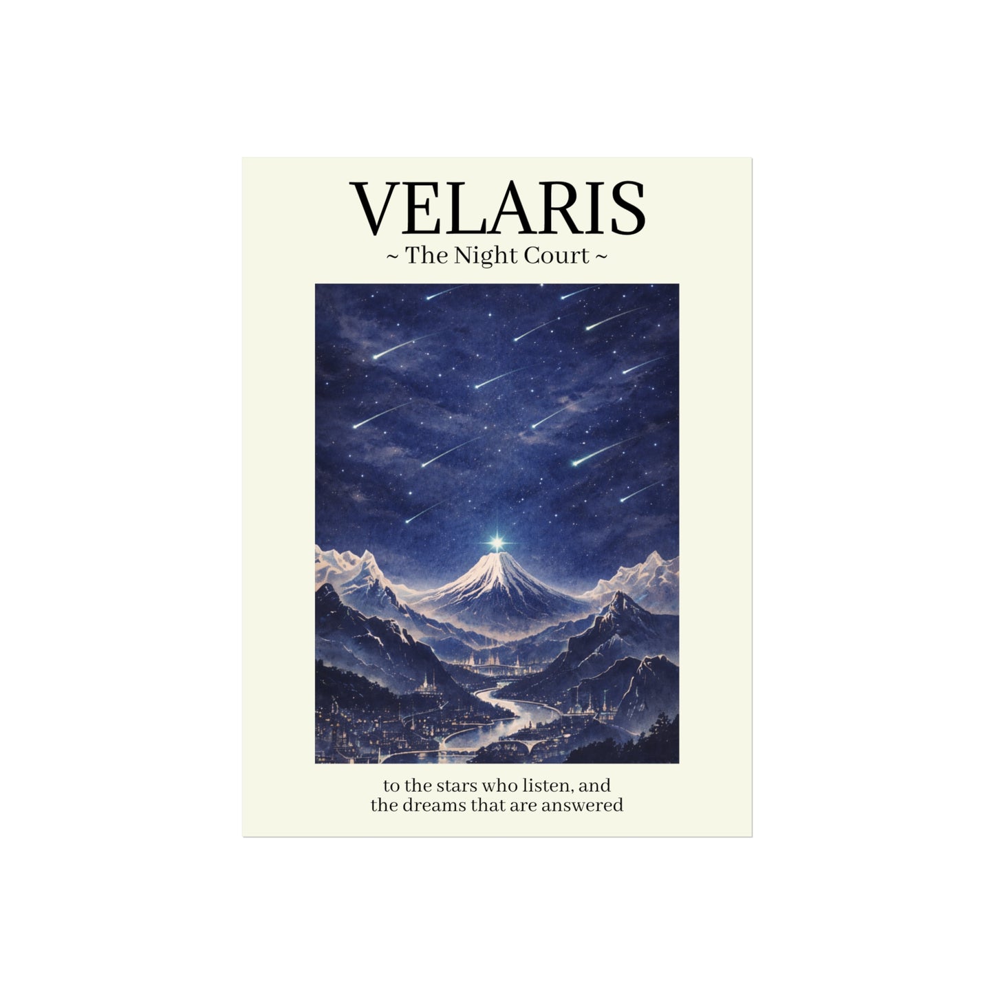 Velaris Wall Art Poster
