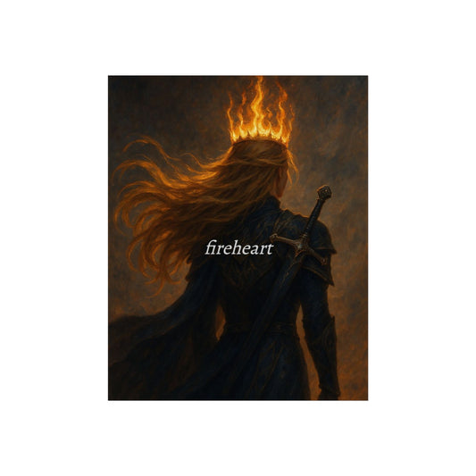 Aelin Fireheart Romantasy Poster
