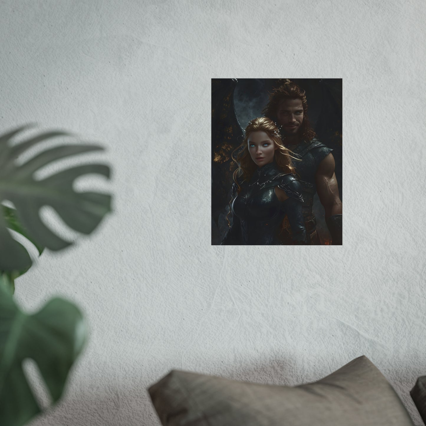 Nesta and Cassian Wall Art