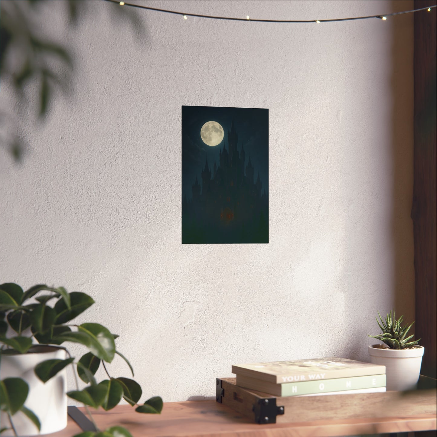The Nightborn Castle – Gothic Vampire Wall Art from Crowns of Nyaxia