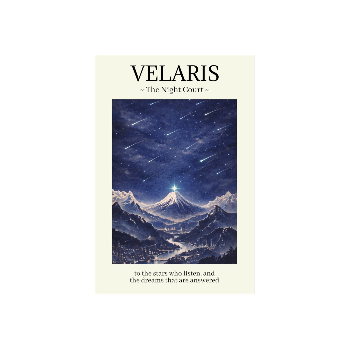 Velaris Wall Art Poster