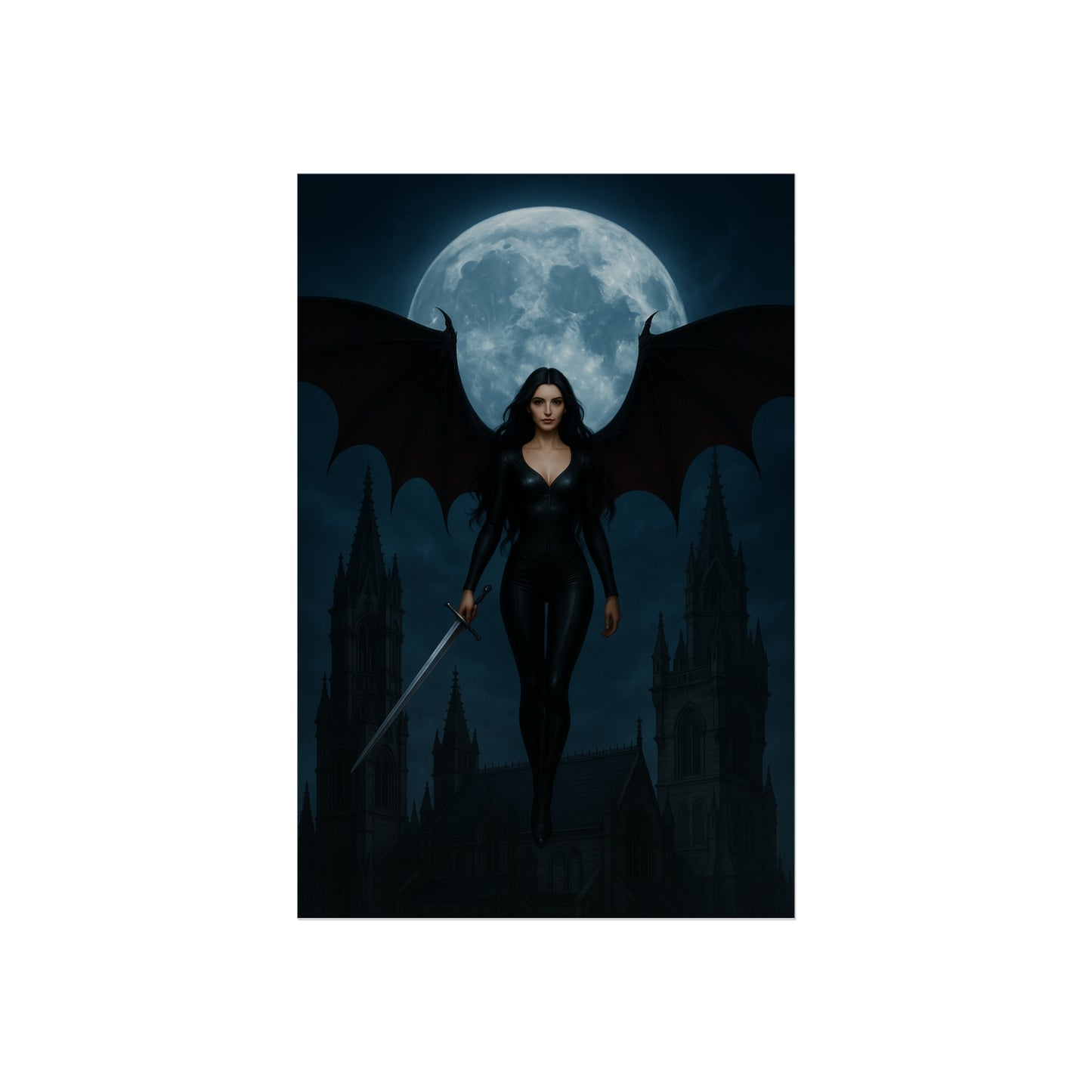 Oraya – Vampire Art Print from The Serpent & the Wings of Night