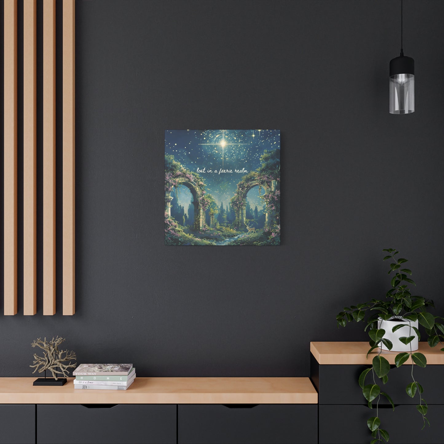 Lost in a Faerie Realm - Spring Court Wall Art Print