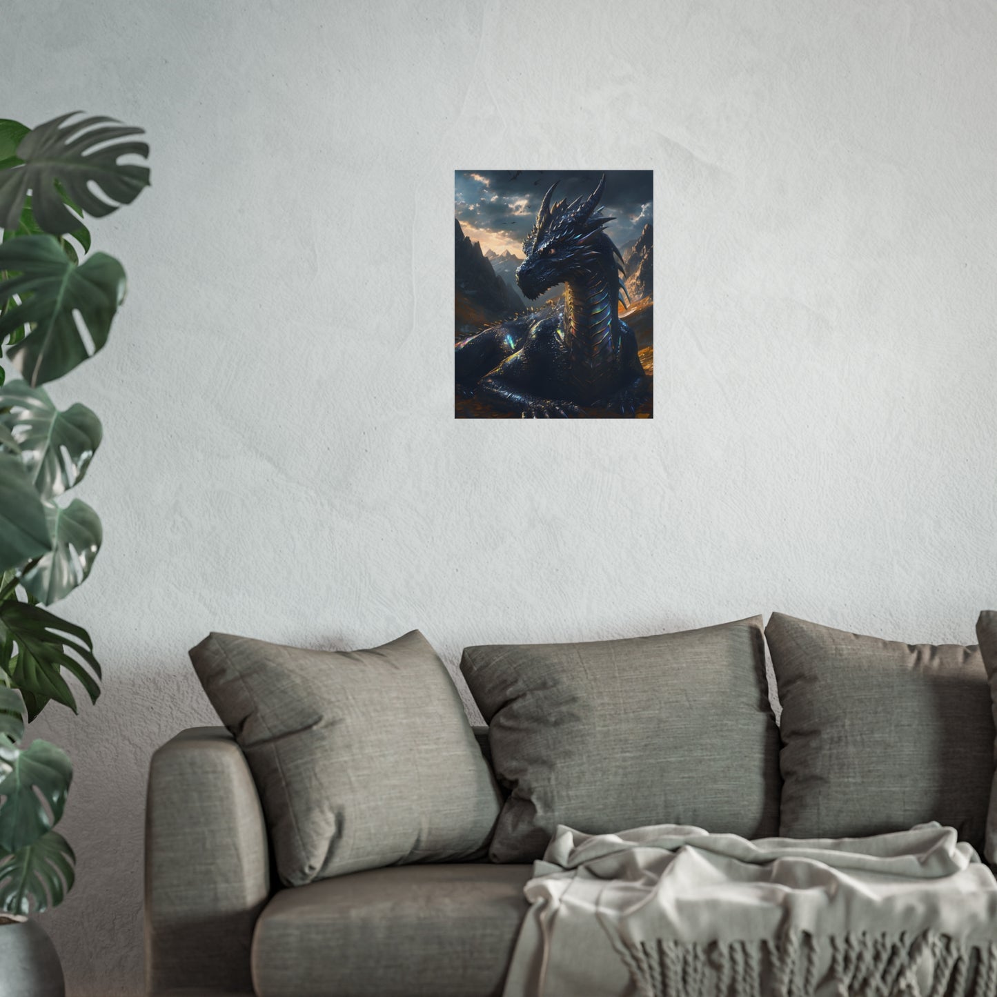 Onyx Storm Fan Art Poster - Reading Corner Decor