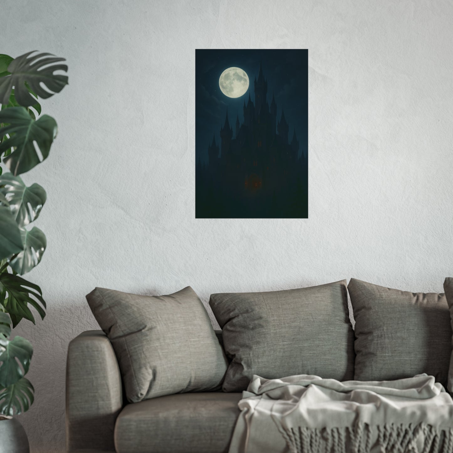 The Nightborn Castle – Gothic Vampire Wall Art from Crowns of Nyaxia