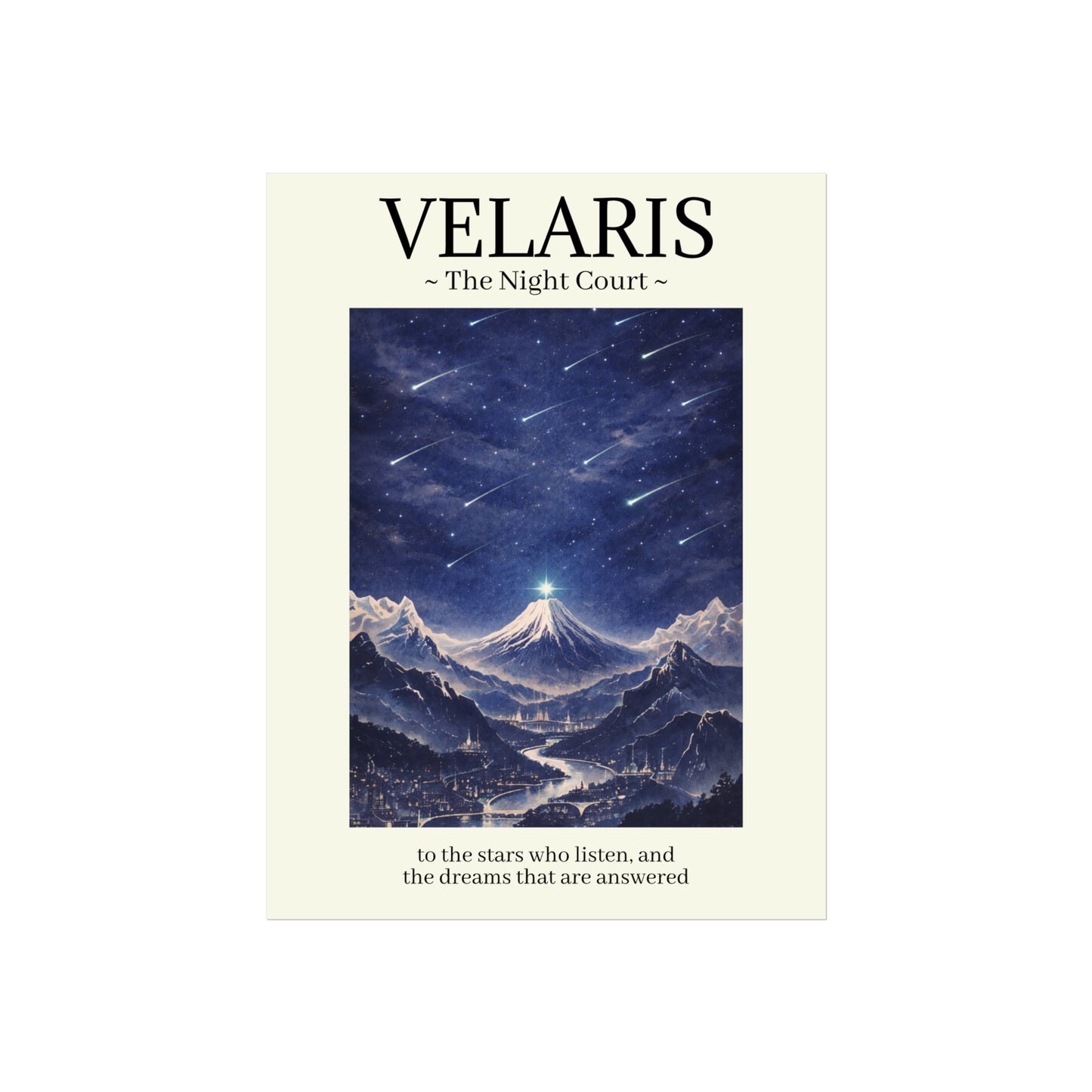 Velaris Wall Art Poster