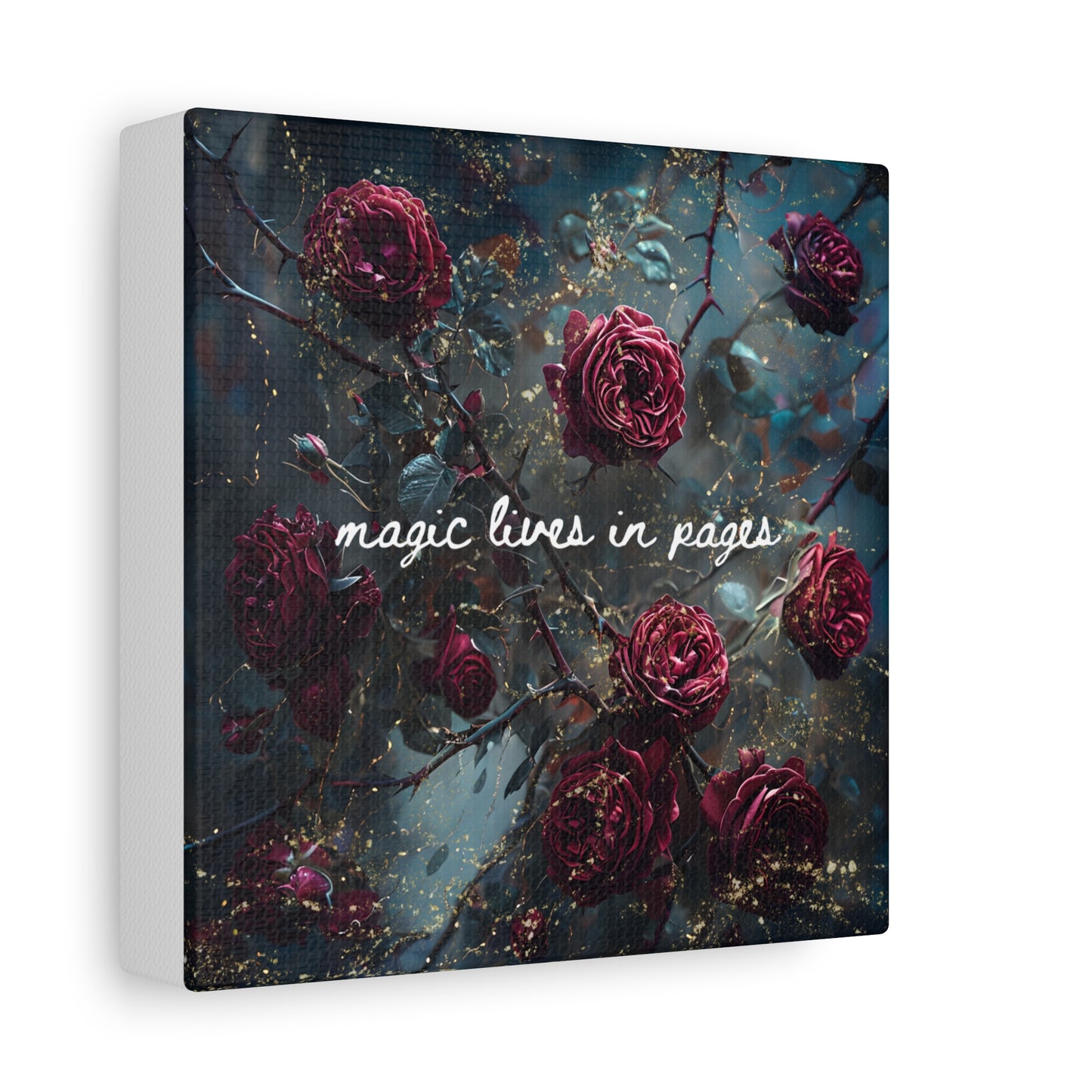 Magic Lives in Pages - Acotar Canvas Wall Art