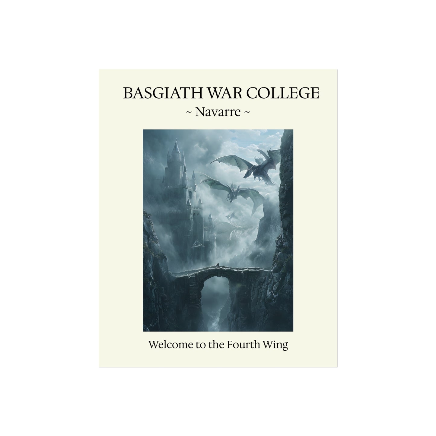 Basgiath War College Poster