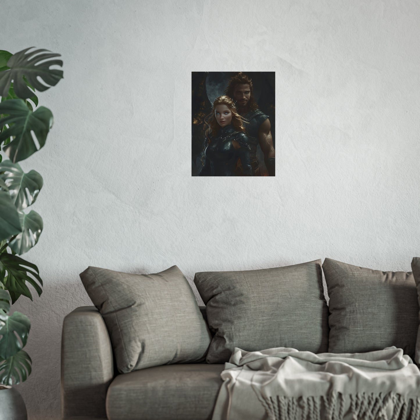 Nesta and Cassian Wall Art