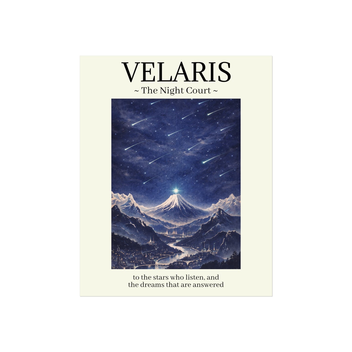 Velaris Wall Art Poster