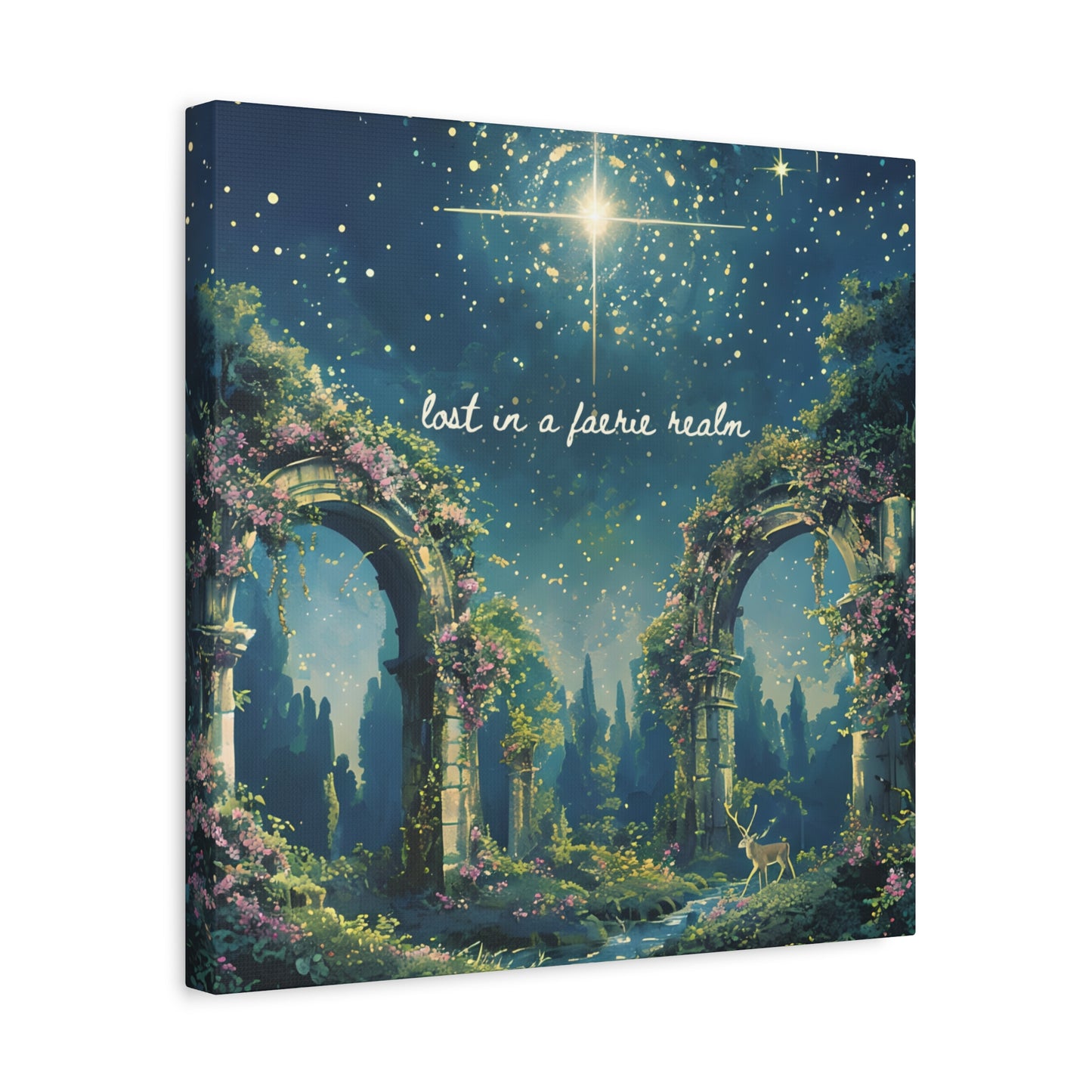Lost in a Faerie Realm - Spring Court Wall Art Print
