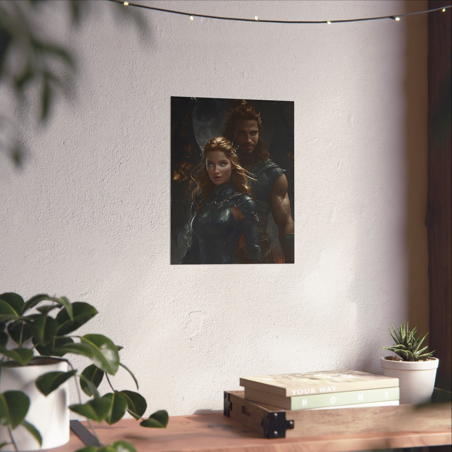 Nesta and Cassian Wall Art