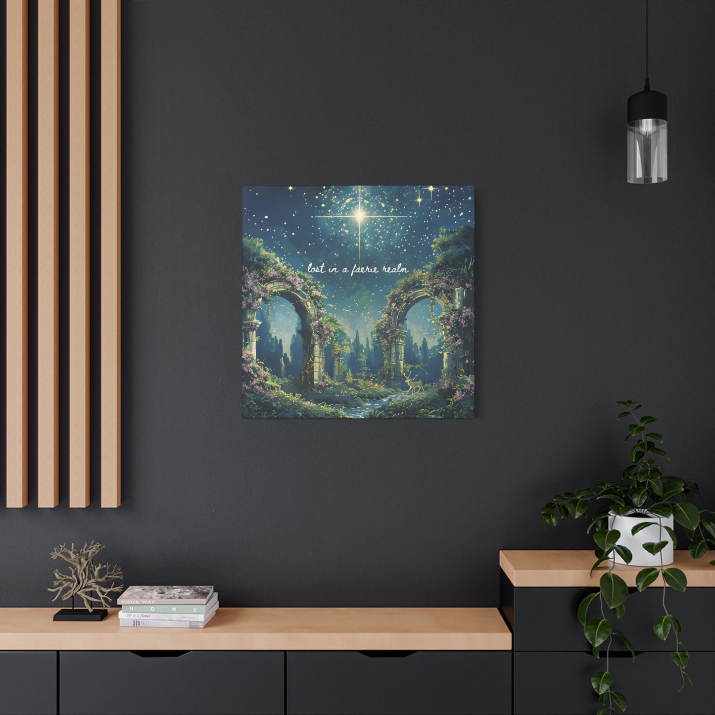 Lost in a Faerie Realm - Spring Court Wall Art Print