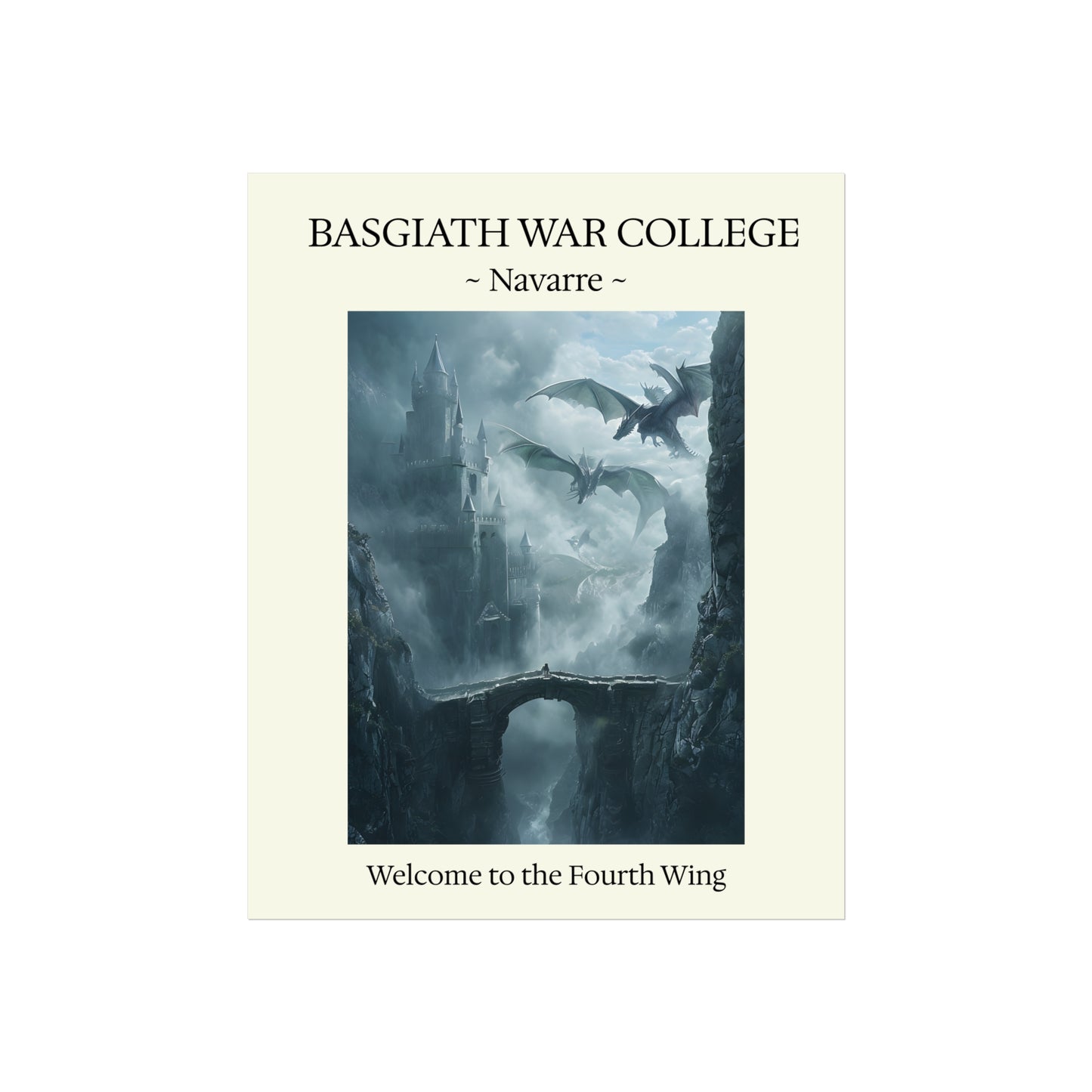 Basgiath War College Poster