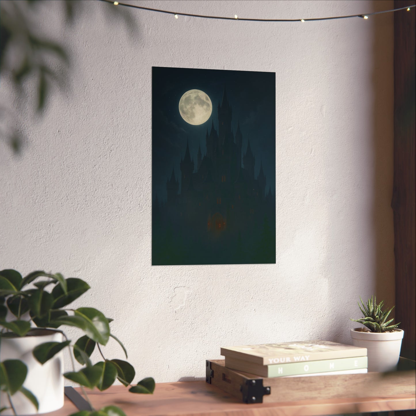 The Nightborn Castle – Gothic Vampire Wall Art from Crowns of Nyaxia