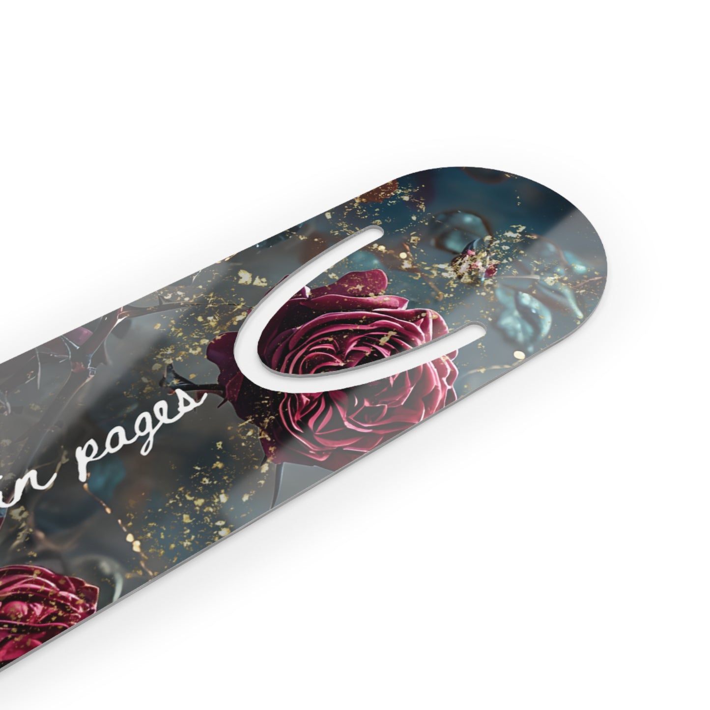 Magic Lives in Pages Bookmark - Bookish Gift for Readers