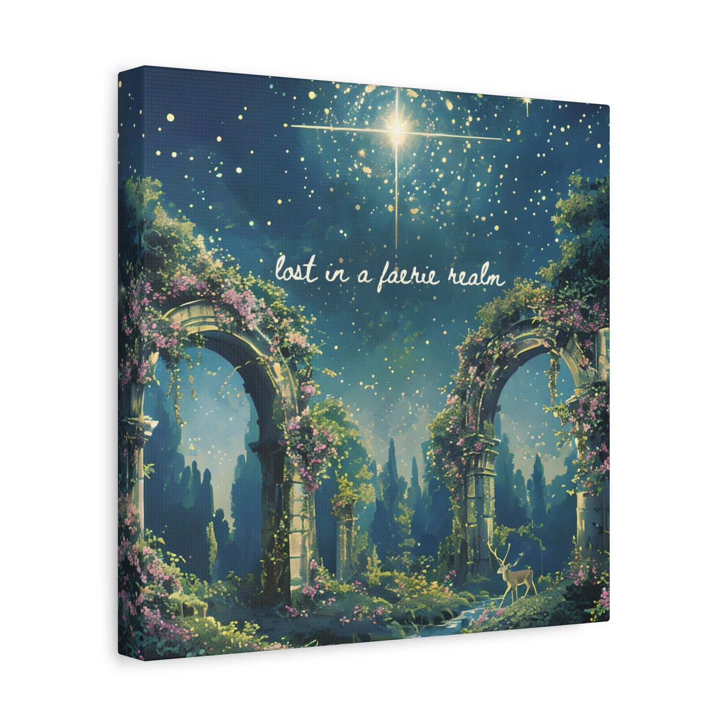 Lost in a Faerie Realm - Spring Court Wall Art Print