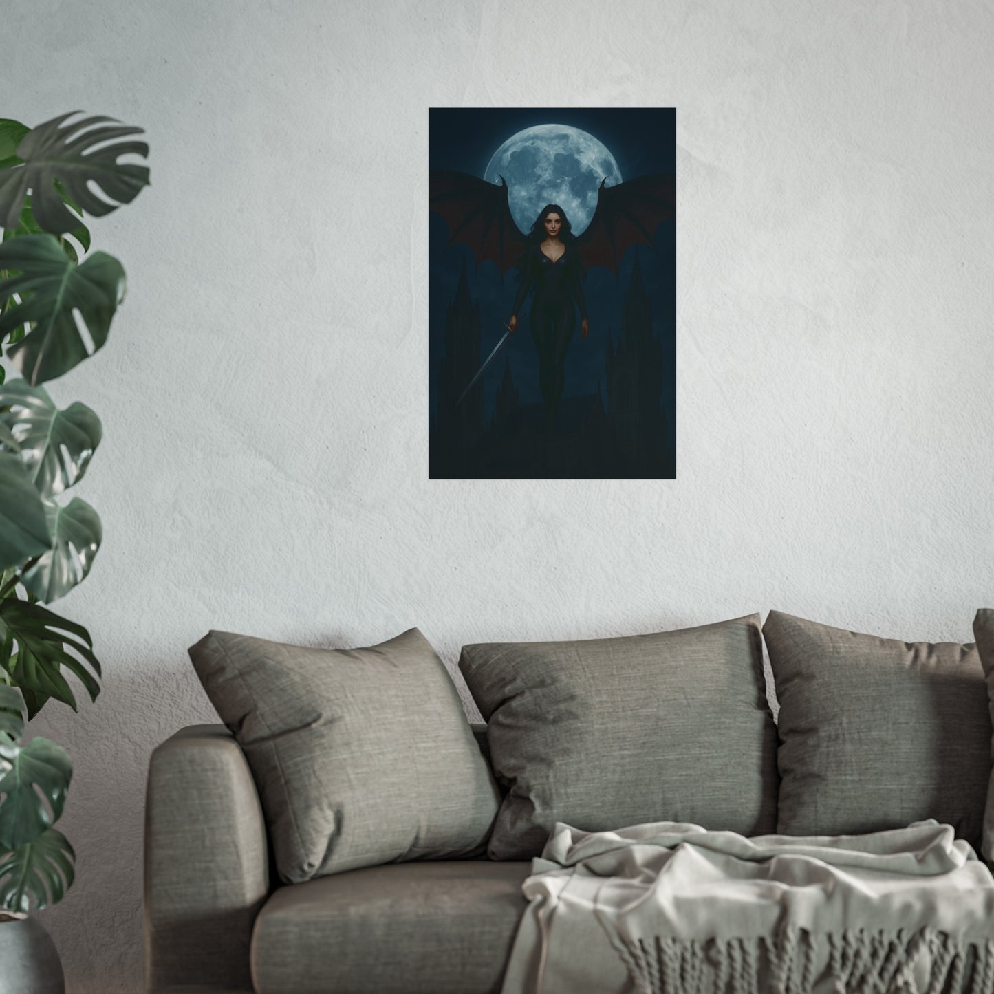 Oraya – Vampire Art Print from The Serpent & the Wings of Night