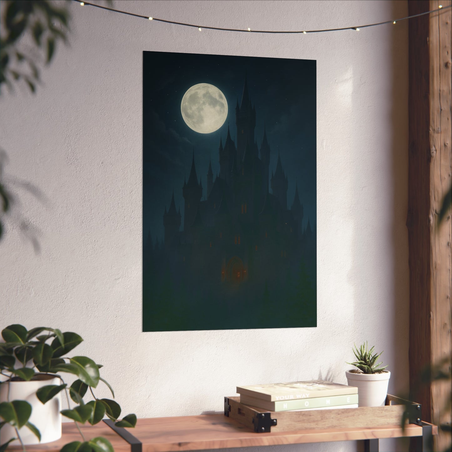The Nightborn Castle – Gothic Vampire Wall Art from Crowns of Nyaxia