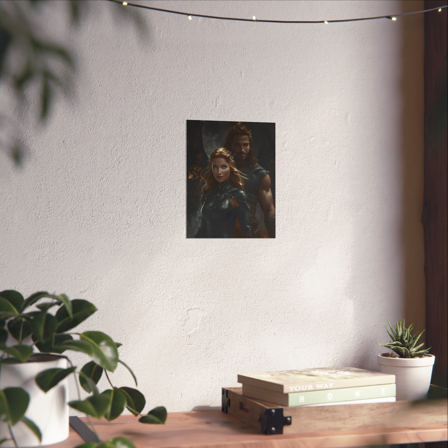 Nesta and Cassian Wall Art