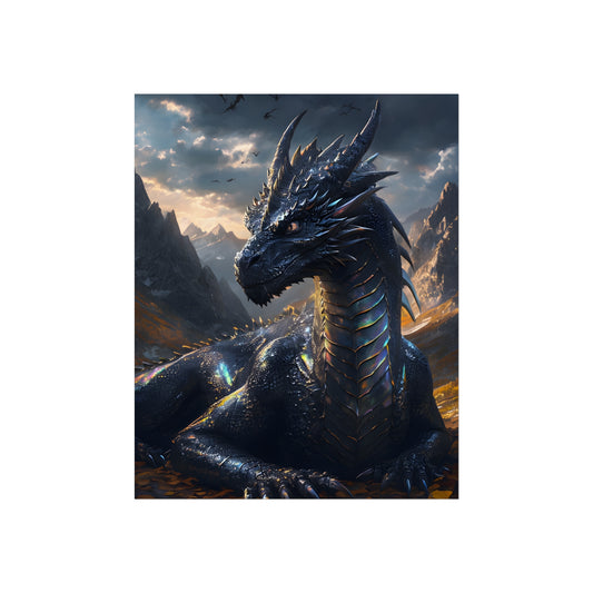 Onyx Storm Fan Art Poster - Reading Corner Decor
